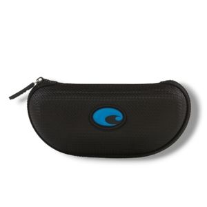 COSTA Black & Turquoise EVA Zippered Eyewear Sunglass Case